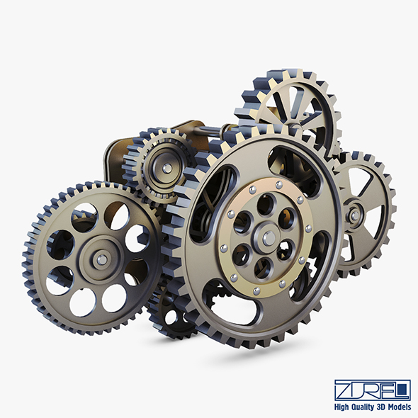 Gear Mechanism Low - 3Docean 25051315