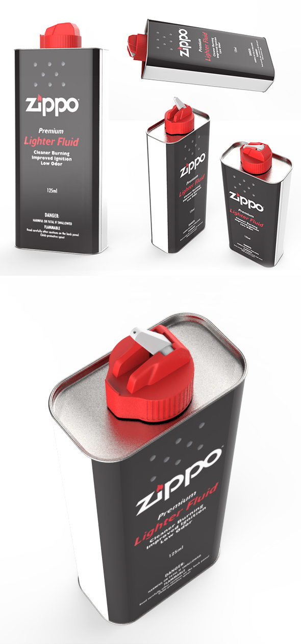 Zippo Lighter Fluid - 3Docean 25052898
