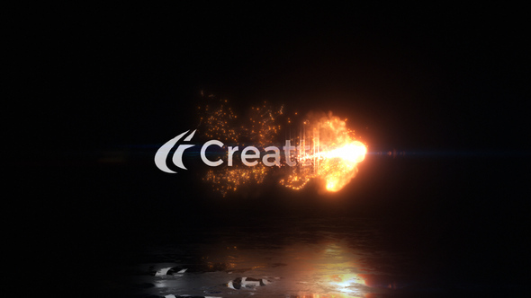 Magical Fire Reveal - VideoHive 25055366