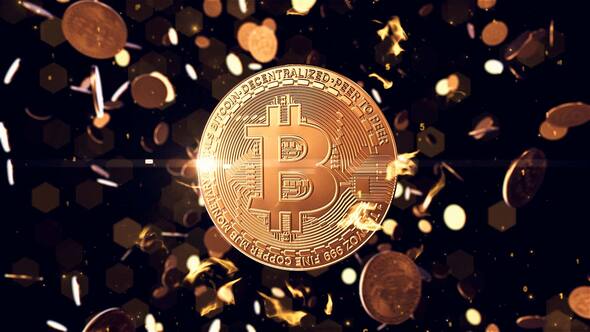 Bitcoin logo reveal