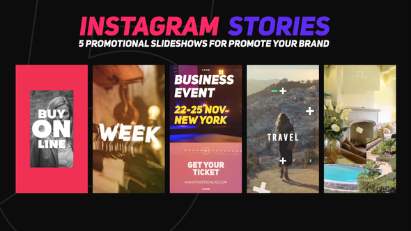 Instagram Stories - Promotional Slideshows