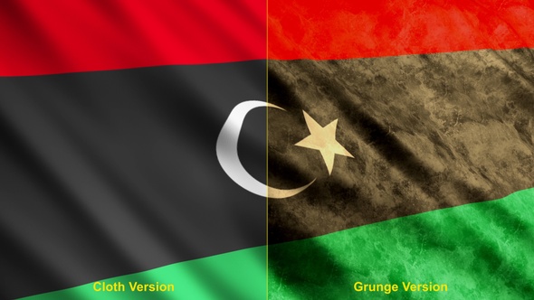 Libya Flags alt
