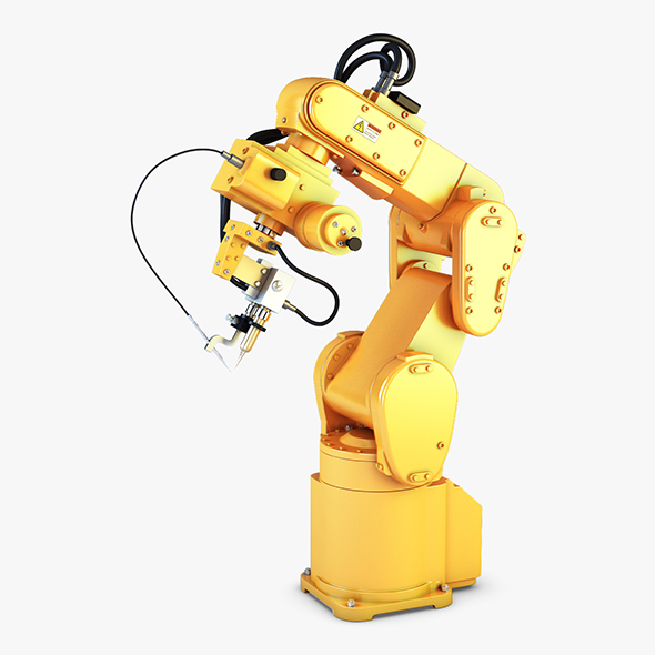 Generic Industrial Robot - 3Docean 25061660