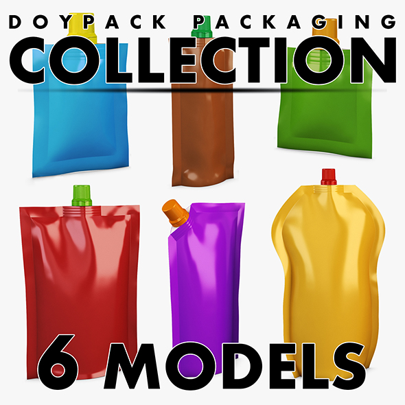 DoyPack Packaging collection - 3Docean 25062516