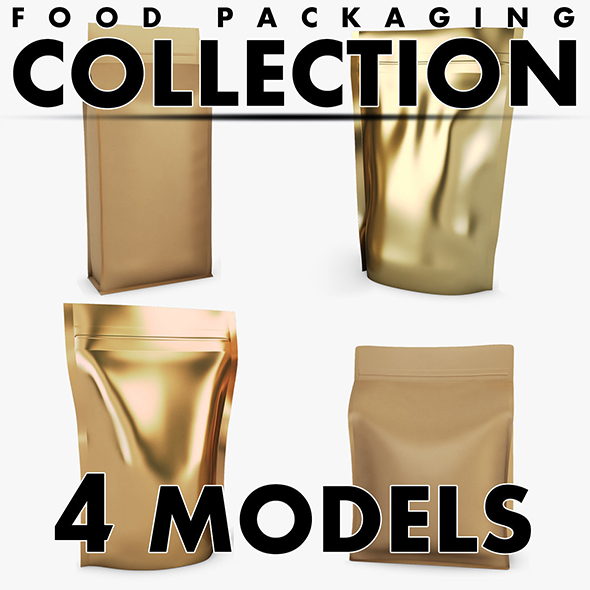 Food packaging collection - 3Docean 25062648