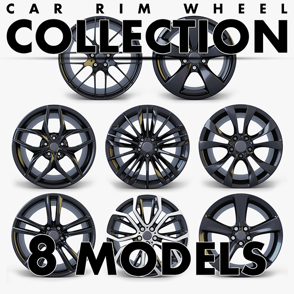 Car Rim Wheel - 3Docean 25062668