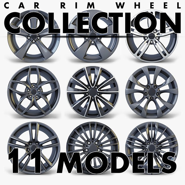 Car Rim Wheel - 3Docean 25062697