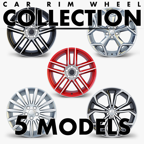 Car Rim Wheel - 3Docean 25062730