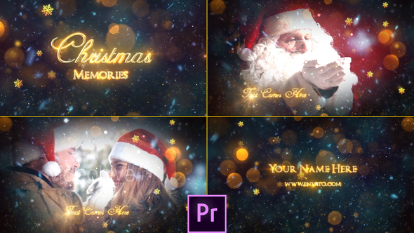 Christmas Memories Slideshow – Premiere Pro