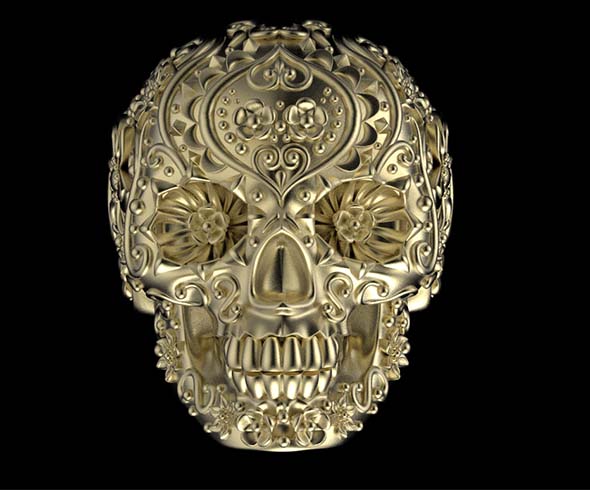 ring skull - 3Docean 25063759
