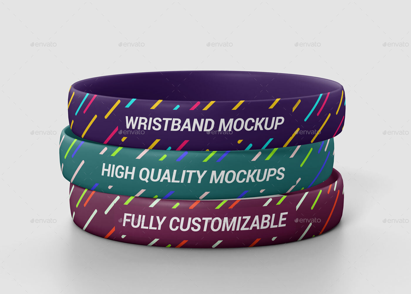 Download Rubber Wristband Mockup by Pixelica21 | GraphicRiver