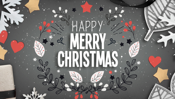 Christmas Greetings Card - VideoHive 25075561