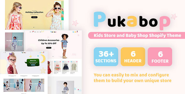 Pukabop - Kids - ThemeForest 25061723