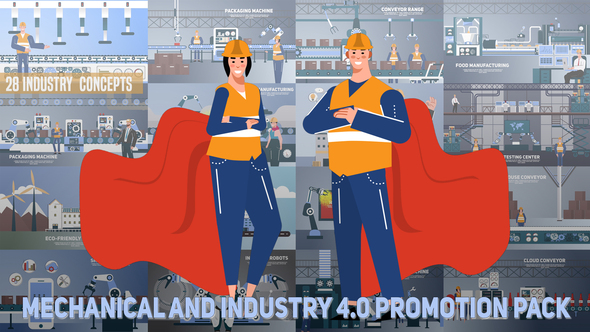 Mechanical and Industry 4_0 Promotion Pack