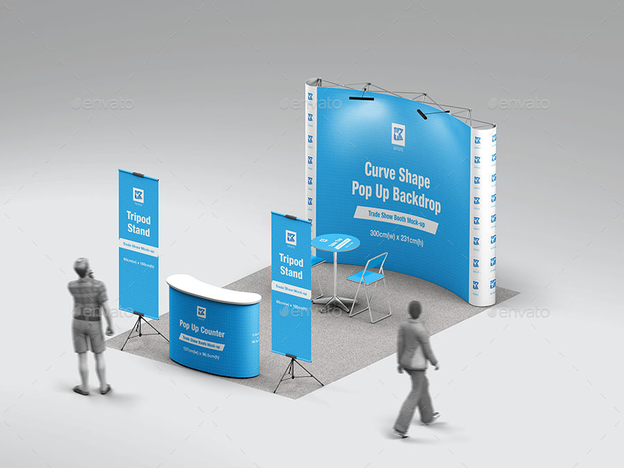 Trade Show Booth Mock-up v2, Graphics | GraphicRiver