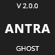 Antra - Minimal Content Focused Ghost Blog Theme - ThemeForest Item for Sale