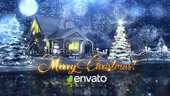 Christmas Gold Wishes - VideoHive 25092300