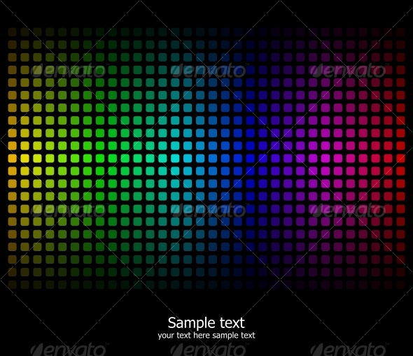 Abstract rainbow colours background - Backgrounds Decorative