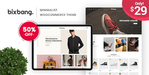 Bixbang – Minimalist eCommerce WordPress Theme for WooCommerce