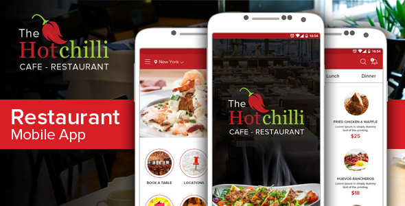 Hot Chilli App - ThemeForest 20521790