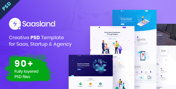 Saasland MultiPurpose - ThemeForest 24260867