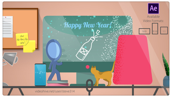 New Year - VideoHive 25103502