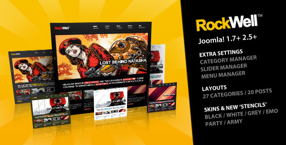 Rockwell - Joomla - ThemeForest 2387553