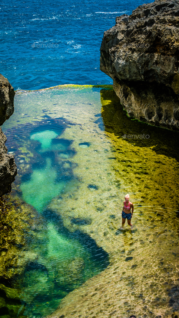 Angels Billabong Nusa Penida Bali Indonesia Stock Photo By Igor Tichonow