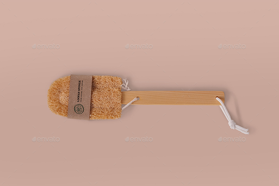 Loofah Sponge PSD Mockup, Graphics | GraphicRiver