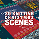 Knitting Christmas Scenes - VideoHive Item for Sale