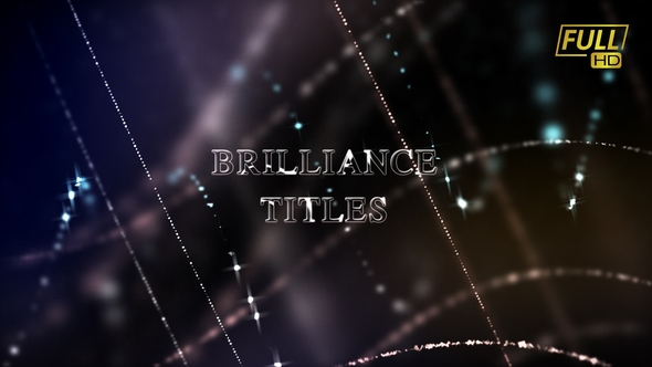 Brilliance Titles | Awards Titles Titles template preview
