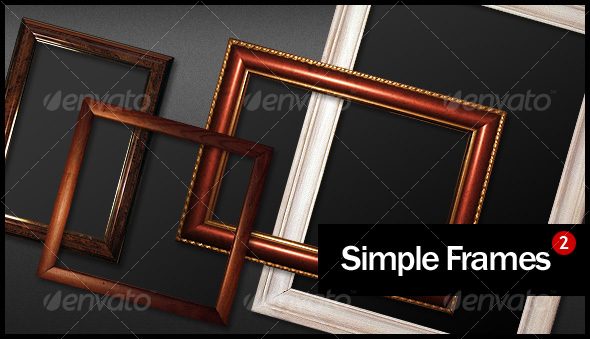 Simple Frames Pack 2 - Home & Office Isolated Objects