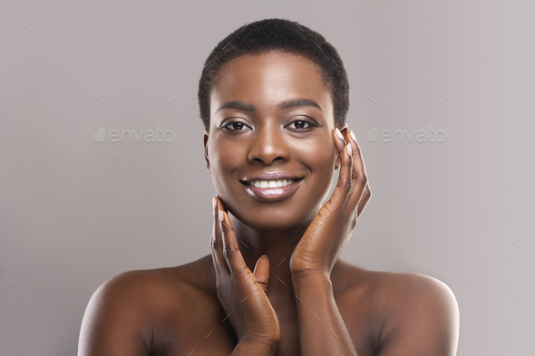 Black guy enjoys smooth skin lady