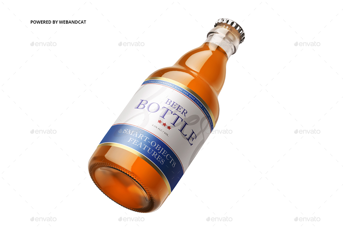 Download Steinie Beer Bottle Mock-up by webandcat | GraphicRiver