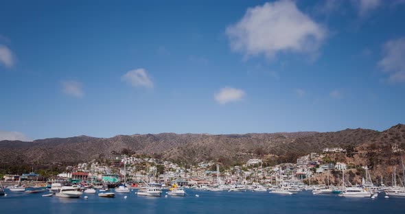 Bay and Town of Avalon on Catalina Island alt
