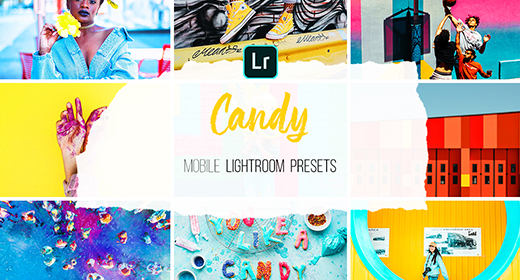 Mobile Lightroom Presets - Candy