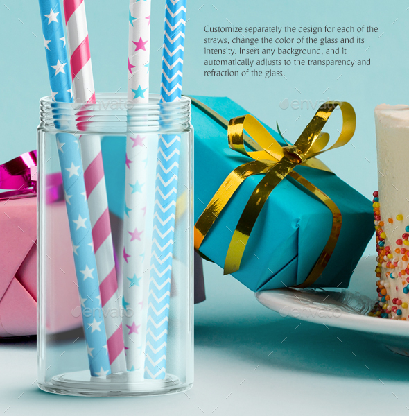 Download Paper Straw Mockups Set by rebrandy | GraphicRiver