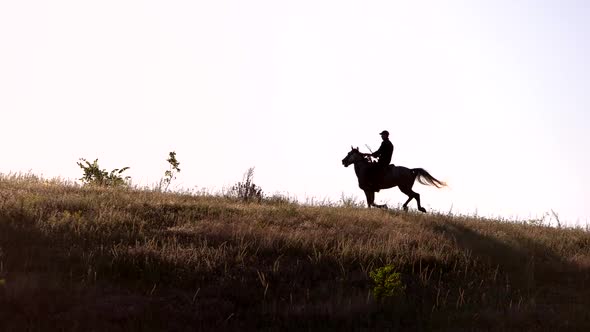 Horse Rider Is Moving Fast alt