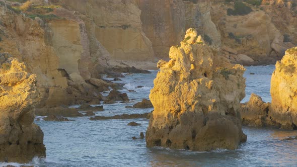 Rocks in the ocean water alt