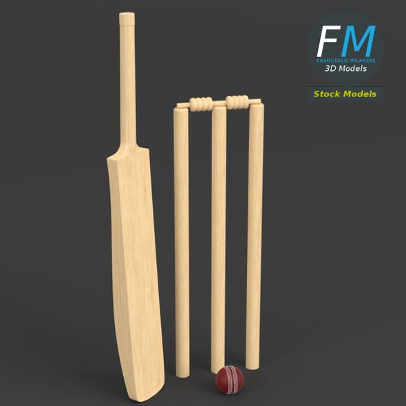 Cricket set - 3Docean 25127870