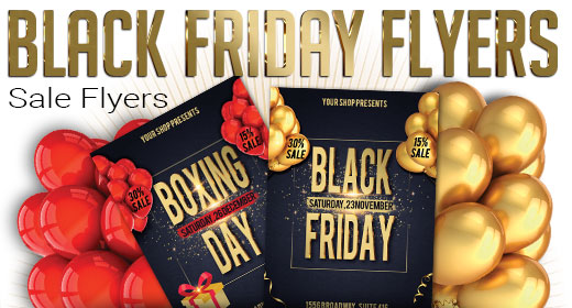 Black Friday Sale Flyers