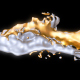 Gold Silver Fluid Collision 2 Gold Silver Fluid Collision 2 - VideoHive Item for Sale