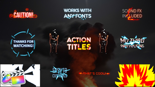 Action Titles Pack | FCPX