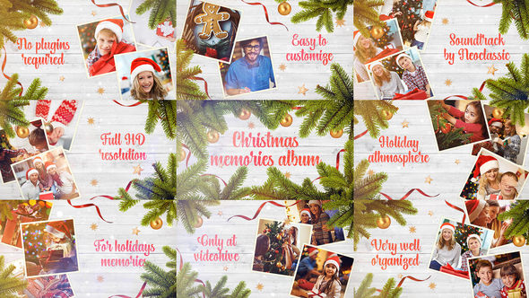 Christmas Memories / Winter Holidays Photo Album / New Year Greetings / Xmas Slideshow