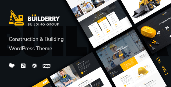 Builderry – Construction and Building WordPress Theme