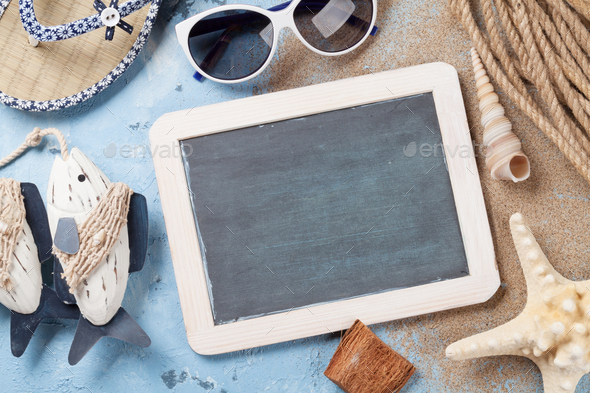 Beach accessories - Stock Photo - Images