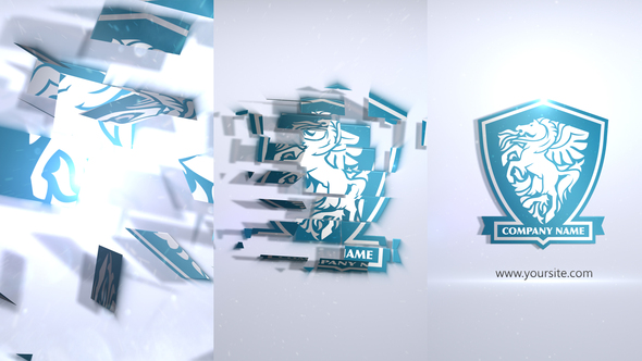 Crystal Parts Logo - VideoHive 25135182
