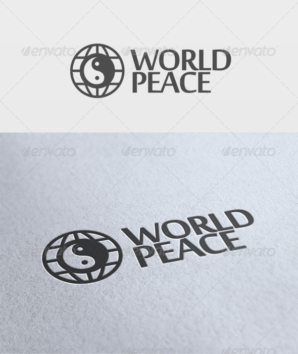 World Peace Logo - Symbols Logo Templates