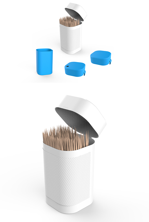 Toothpicks Container - 3Docean 25146861