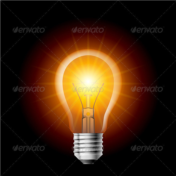 Light bulb - Man-made Objects Objects